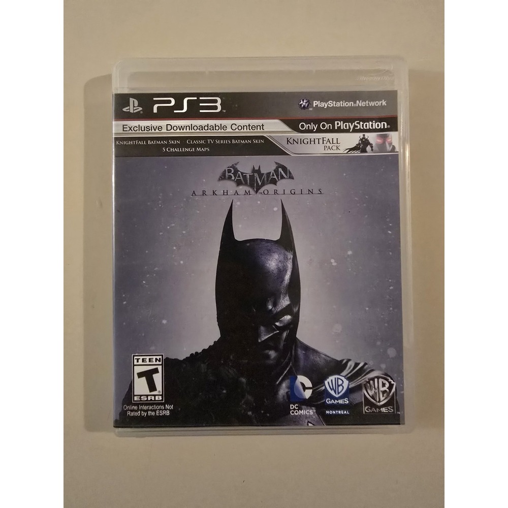 Sony PlayStation 3 PS3 Batman Arkham Origins 2013